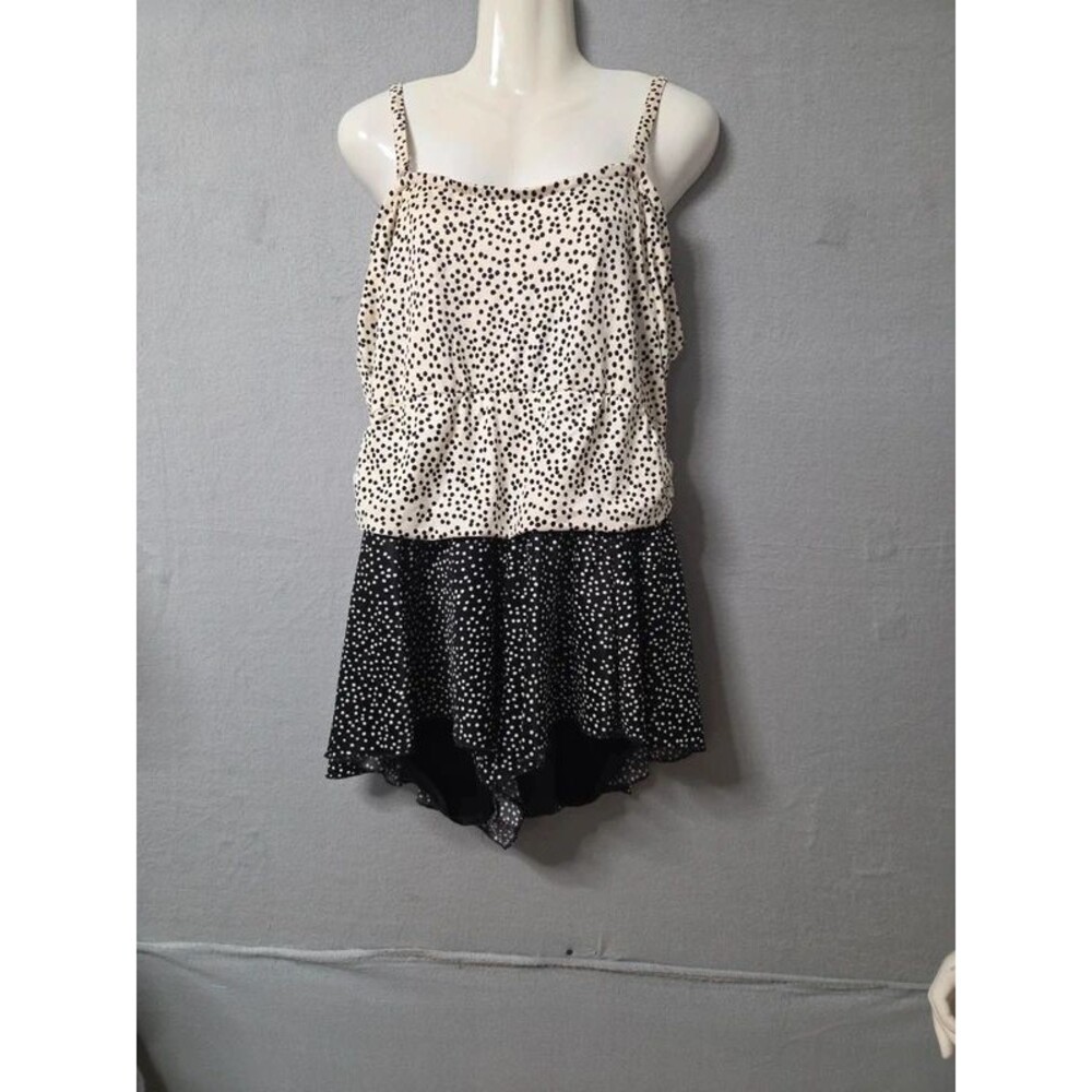 Vintage Jantzen Swimdress Swimsuit Polka Dot Plus Size 22W